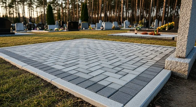 Мощение семейного захоронения, образец ПМ017 в Ставрополе