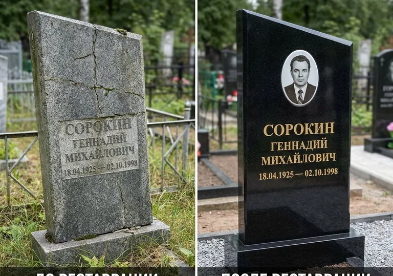 Полная реставрация старого памятника: до и после в Ставрополе