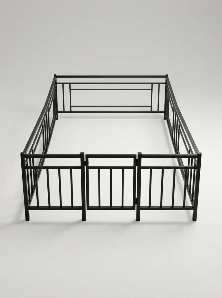 Модель ограды на могилу ОГ020 — установка в Ставрополе