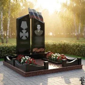Гранитный светский памятник - ПН405