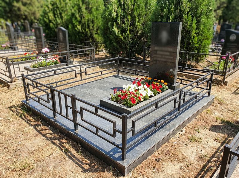 Уборка могилы в Ставрополе — пример 3