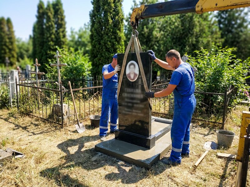 Установка памятника в Ставрополе — пример 3